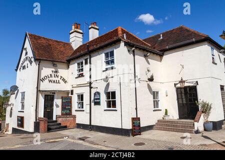 The Hole in the Wall public House à Colchester, Essex, Royaume-Uni. Banque D'Images