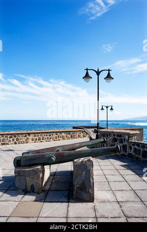 Espagne, Îles Canaries, Puerto de la Cruz, Bateria de Santa Barbara Banque D'Images