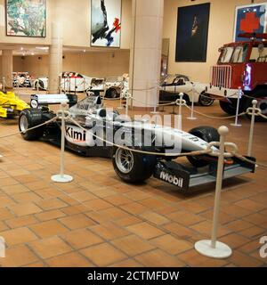 Monaco Prince Rainier III Musée des automobiles jan. McLaren MP4-19 Formule 1, une voiture de course construite par McLaren. Conçu par Adrian Newey. Banque D'Images