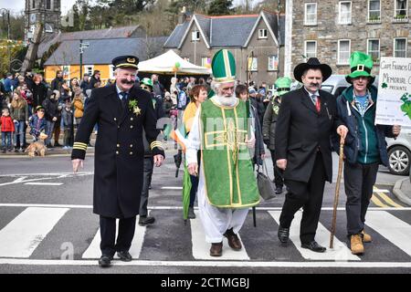 Fête de la Saint Patrick ''Bantry Goes Green 2019'' à Bantry, Co Cork. Irlande. Banque D'Images