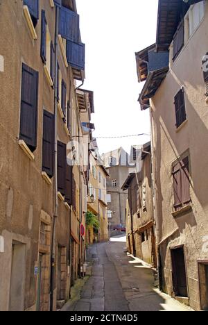 La ville de Tulle dans le sud du Limousin Banque D'Images