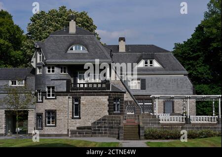 Hagen, Haus Hohenhof, 1906 bis 1908 nach Entwürfen von Henry van de Velde für Karl Ernst Osthaus erbaut Banque D'Images