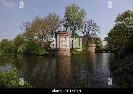 Castrop-Rauxel, Schloss Bladenhorst Banque D'Images