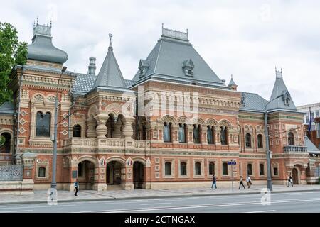 Moscou, Russie – 3 juillet 2017. Igumnov Maison à Moscou. Situé au 43, rue Bolshaya Yakimanka, dans le district de Yakimanka à Moscou, les anciens Banque D'Images