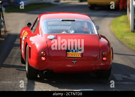 Une Ferrari 250 SWB rouge. Banque D'Images