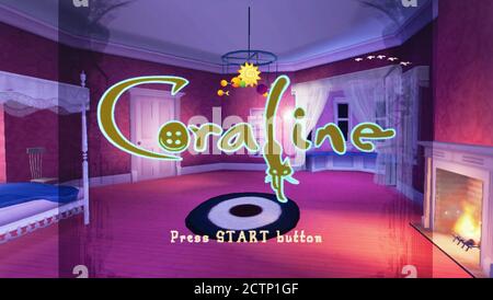 Coraline - Sony PlayStation 2 PS2 - usage éditorial uniquement Banque D'Images