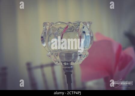 Belle décoration de mariage Banque D'Images