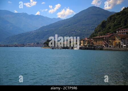 Paysage du lac de Côme, Italie Banque D'Images