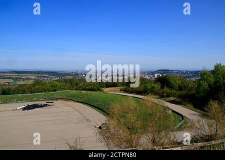 Vue sur la ville de Leonberg dans le quartier de Boeblingen Banque D'Images