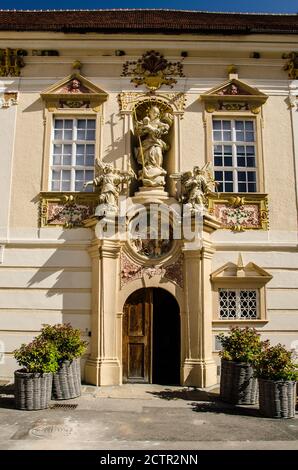 Abbaye de Zwettl - Stift Zwettl est un monastère cistercien situé à Zwettl en Basse-Autriche, dans le diocèse de Saint-Pölten. Banque D'Images