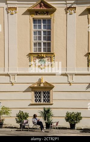 Abbaye de Zwettl - Stift Zwettl est un monastère cistercien situé à Zwettl en Basse-Autriche, dans le diocèse de Saint-Pölten. Banque D'Images