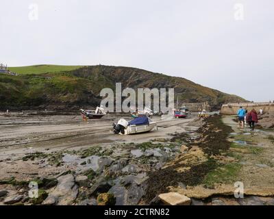 Port Issac est un petit village de pêcheurs sur la côte Atlantique du nord de Cornwall, Angleterre. Les villes les plus proches sont Waderbridge et Camelford , à dix miles de là, Port Gaverne , communément pris pour faire partie de Port Issac , Est un hameau à proximité qui a sa propre histoire .Port Issac joue le village fictif de Portwenn dans le beaucoup - aimé Doc Martin série TV .la maison blanche dans le village de Port Issac , où le drame populaire ITV est filmé , Est dû par le GP à la retraite Anthony Hambly qui a fourni des conseils d'expert pour l'acteur de comédie avant .il a été dans sa famille depuis plus de 400 ans . Banque D'Images