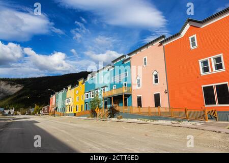 Dawson City, Yukon, Canada Banque D'Images