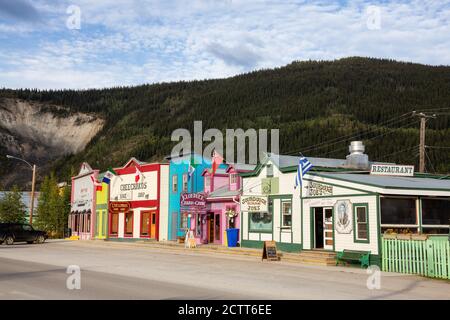 Dawson City, Yukon, Canada Banque D'Images