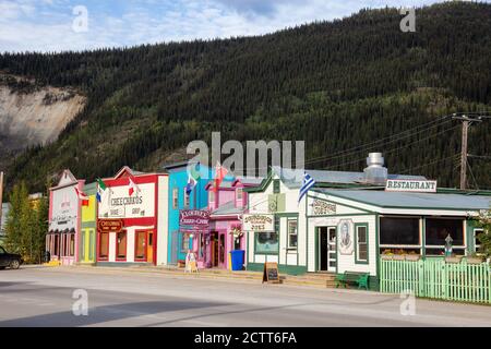 Dawson City, Yukon, Canada Banque D'Images