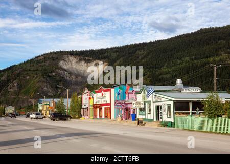 Dawson City, Yukon, Canada Banque D'Images