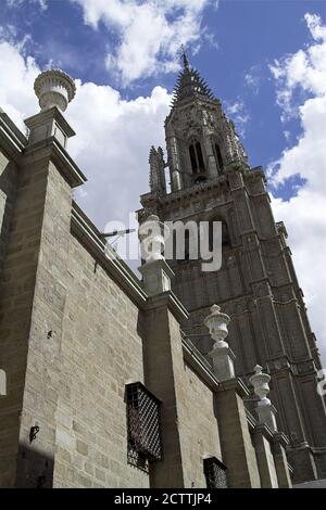 Tolède, España, Hiszpania, Espagne, Espagnol; Cathédrale primate de Sainte Marie; la catedral de Santa María; Katedra Najświętszej Marii Panny 托莱多主教座堂 Banque D'Images