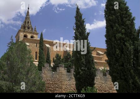 Villanueva de la Jara, España, Hiszpania, Espagne, Espagnol; Basílica de la Asunción, Basilique de l'Assomption, Basilika Mariä Himmelfahrt Banque D'Images