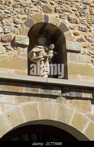 Soria España Hiszpania, Espagne, Espagnol, Convento de Nuestra Señora del Carmen, Monastère des Carmes décalés, Kloster der Carmes décalés Banque D'Images