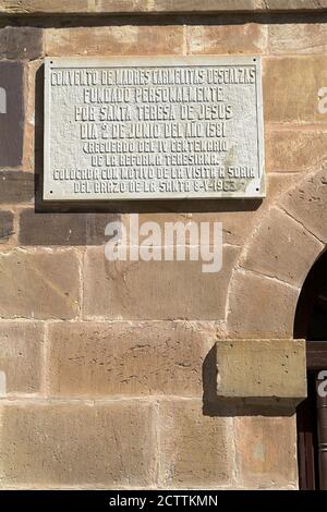 Soria España Hiszpania, Espagne, Espagnol, Convento de Nuestra Señora del Carmen, Monastère des Carmes décalés, Kloster der Carmes décalés Banque D'Images