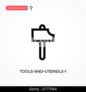 Icône vecteur Tools-and-ustensiles-1. . Illustration moderne et simple à vecteur plat pour site Web ou application mobile Illustration de Vecteur