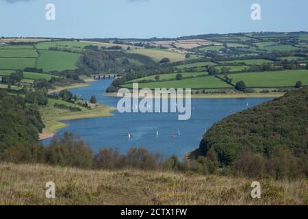 Angleterre, Somerset, Exmoor et lac de Wimbleball Banque D'Images