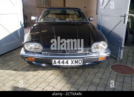 Coupé Jaguar XJS 1988, voiture sport classique britannique Banque D'Images