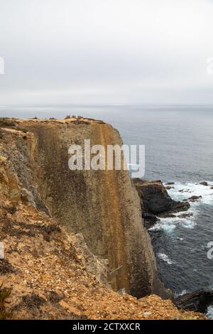 Cap Sardão, Odemira, Alentejo, Portugal. Banque D'Images