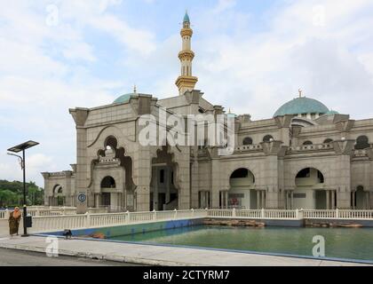 Kuala Lumpur, Malaisie: Mosquée du territoire fédéral / Masjid Wilayah Persekutuan (Kuala Lumpur) Banque D'Images