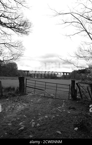 Viaduct Cynghordy. Banque D'Images