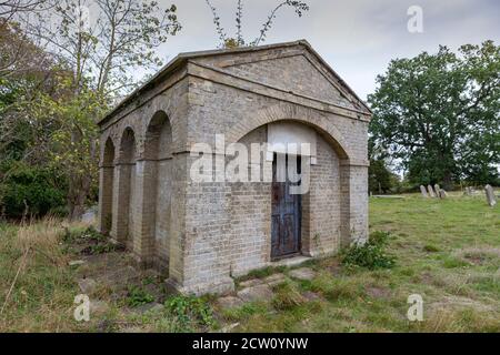 Mausolée d'Arcedeckne, tout le chantier de l'église Saint, Hacheston, Suffolk Banque D'Images