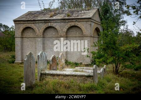 Mausolée d'Arcedeckne, tout le chantier de l'église Saint, Hacheston, Suffolk Banque D'Images