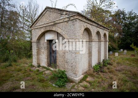 Mausolée d'Arcedeckne, tout le chantier de l'église Saint, Hacheston, Suffolk Banque D'Images