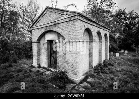 Mausolée d'Arcedeckne, tout le chantier de l'église Saint, Hacheston, Suffolk Banque D'Images