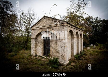 Mausolée d'Arcedeckne, tout le chantier de l'église Saint, Hacheston, Suffolk Banque D'Images