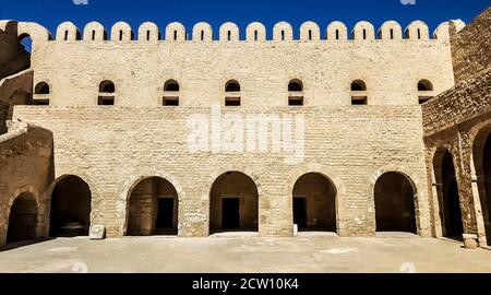 Forteresse de Ribat à Sousse, Tunisie. Banque D'Images