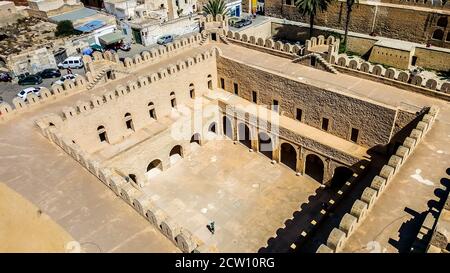 Forteresse de Ribat à Sousse, Tunisie. Banque D'Images