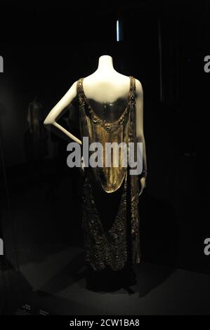 Rétrospective Coco Chanel au Palais Galliera à Paris, le 29 septembre 2020. Le musée de la mode a récemment rouvert ses portes au public après 2 ans de reno. Banque D'Images