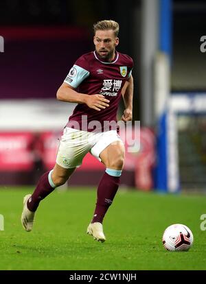 Charlie Taylor de Burnley en action pendant le match de la Premier League à Turf Moor, Burnley. Banque D'Images