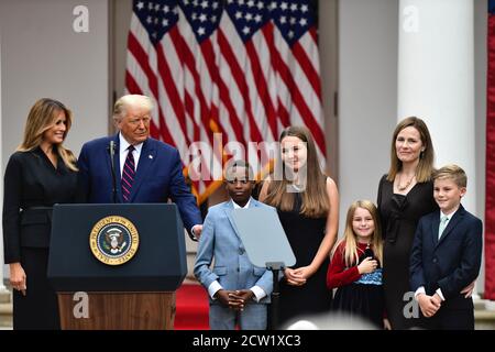 Washington, États-Unis d'Amérique. 26 septembre 2020. Credit: Rod Lamkey/CNP | usage dans le monde crédit: dpa/Alay Live News Banque D'Images