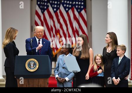 Washington, États-Unis d'Amérique. 26 septembre 2020. Credit: Rod Lamkey/CNP | usage dans le monde crédit: dpa/Alay Live News Banque D'Images