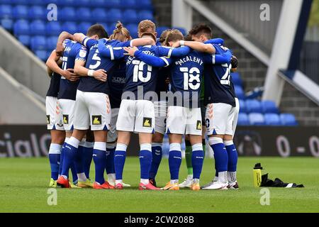 Oldham, Royaume-Uni. 26 septembre 2020. OLDHAM, ANGLETERRE. 26 SEPTEMBRE 2020 le caucus d'Oldham avant le match Sky Bet League 2 entre Oldham Athletic et Crawley Town à Boundary Park, Oldham, le samedi 26 septembre 2020. (Credit: Eddie Garvey | MI News ) Credit: MI News & Sport /Alay Live News Banque D'Images