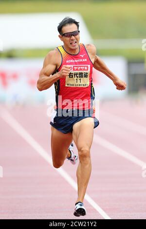 Nagano Athletic Stadium, Nagano, Japon. 26 septembre 2020. Keisuke Ushiro, 26 SEPTEMBRE 2020 - Athlétisme : les 104e championnats nationaux de piste et de terrain du Japon événements combinés Décathlon masculin 100 m au stade d'athlétisme Nagano, Nagano, Japon. Crédit: Naoki Nishimura/AFLO SPORT/Alay Live News Banque D'Images
