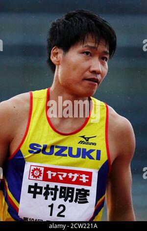 Nagano Athletic Stadium, Nagano, Japon. 26 septembre 2020. Akihiko Nakamura, le 26 SEPTEMBRE 2020 - Athlétisme : le 104e Championnat national de course et d'athlétisme du Japon événements combinés Décathlon masculin - saut élevé au stade d'athlétisme de Nagano, Nagano, Japon. Crédit: Naoki Nishimura/AFLO SPORT/Alay Live News Banque D'Images