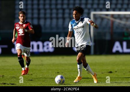 Turin, Italie. 26 septembre 2020. Johan Mojica (Atalanta) pendant Torino vs Atalanta, italien Serie UN match de football à Turin, Italie, septembre 26 2020 crédit: Independent photo Agency/Alay Live News Banque D'Images