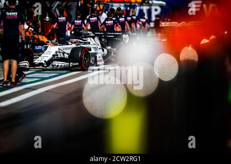 26 KVYAT Daniil (rus), Scuderia AlphaTauri Honda AT01, action lors du Grand Prix russe de Formule 1 VTB 2020, du 25 au 27 septembre 2020 sur le S Banque D'Images