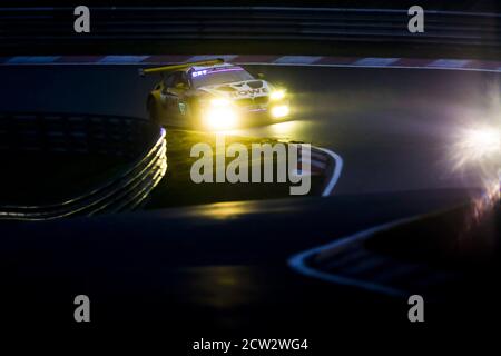 99 Sims Alexander (gbr), Catsburg Nicky (nld), Yelloly Nick (gbr), Eng Philipp (aut), Rowe Racing, BMW M6 GT3, action pendant les 2020 24 heures de Nurb Banque D'Images