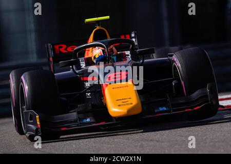 08 Daruvala Jehan (ind), Carlin, Dallara F2 2018, action lors de la 10e manche du Championnat de Formule 2 2020 de la FIA du 25 au 27 septembre 20 Banque D'Images