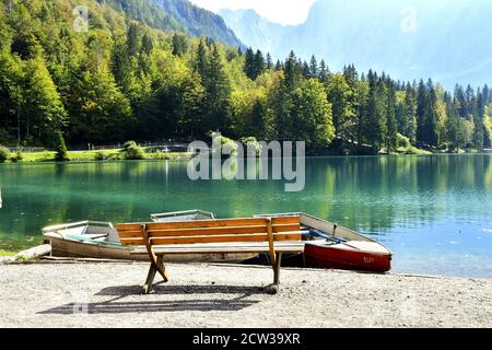 Laghi di Fusine Friuli Venezia Giulia Banque D'Images