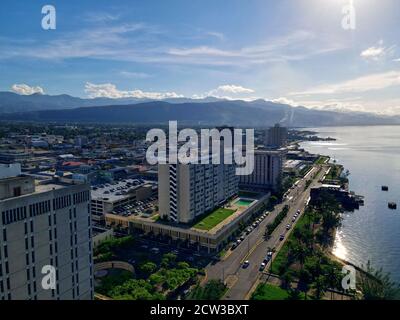 Port de Kingston, Jamaïque Banque D'Images